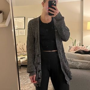 long cozy H&M cardigan